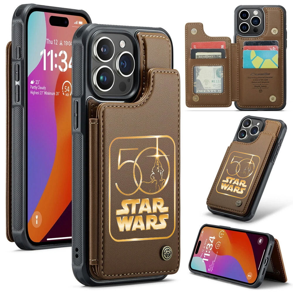Star Wars Leather Wallet Phone Case – MAITM 12492