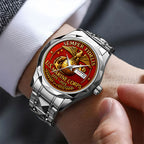 US Marine Corps Alloy Luxury Quartz Watch – MAITM 12532