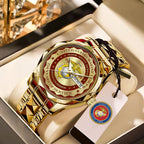 US Marine Corps Alloy Luxury Quartz Watch – MAITM12591