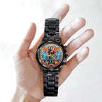 AC/DC Black Stainless Steel Watch – GNE 1005