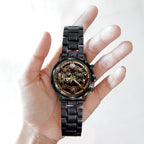 AC/DC Black Stainless Steel Watch – GNE 1083