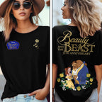 Beauty And The Beast 35th Anniversary 3D Apparel – TMTHU3334
