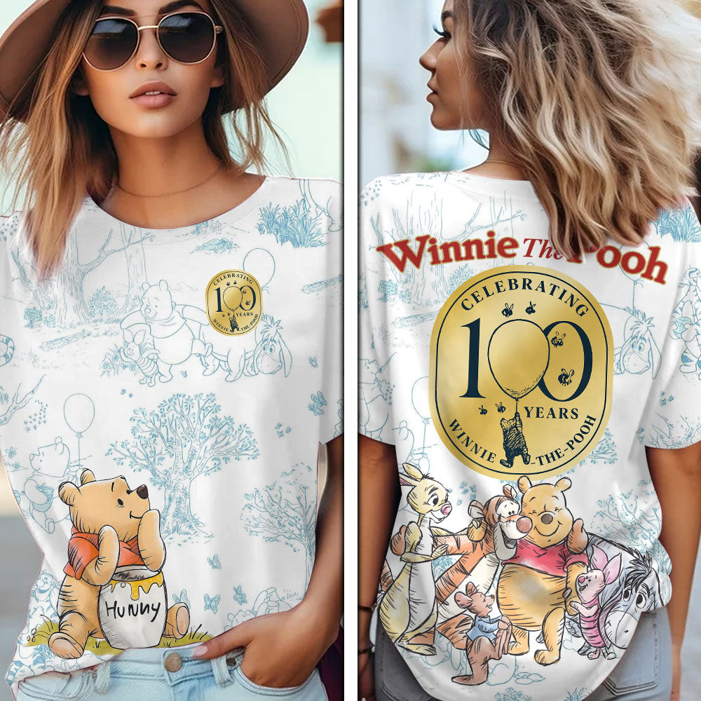 Winnie-the-Pooh 100th Anniversary 2026 3D Apparel – TMTHU5179