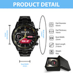 Atlanta Falcons x Rolex Black Stainless Steel Watch – MAITM13201