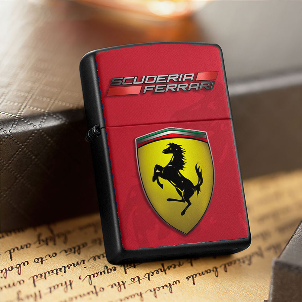 Scuderia Ferrari Zippo Lighter Case (No Insert) – TMTHU1068