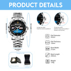 Oklahoma City Thunder 2025 NBA Champions x Rolex Alloy Luxury Quartz Watch – MAITM 12023