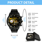 Pittsburgh Steelers x Rolex Black Stainless Steel Watch – MAITM8510