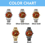 US Marine Corps Alloy Luxury Quartz Watch – MAITM 12532