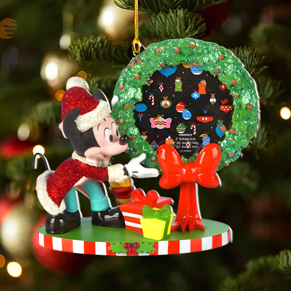 6PCS Mickey Mouse x Disney Custom Shape 2-Side Printed Acrylic Ornament – NGHIAVT5900