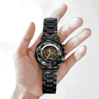 AC/DC Black Stainless Steel Watch – GNE 2829