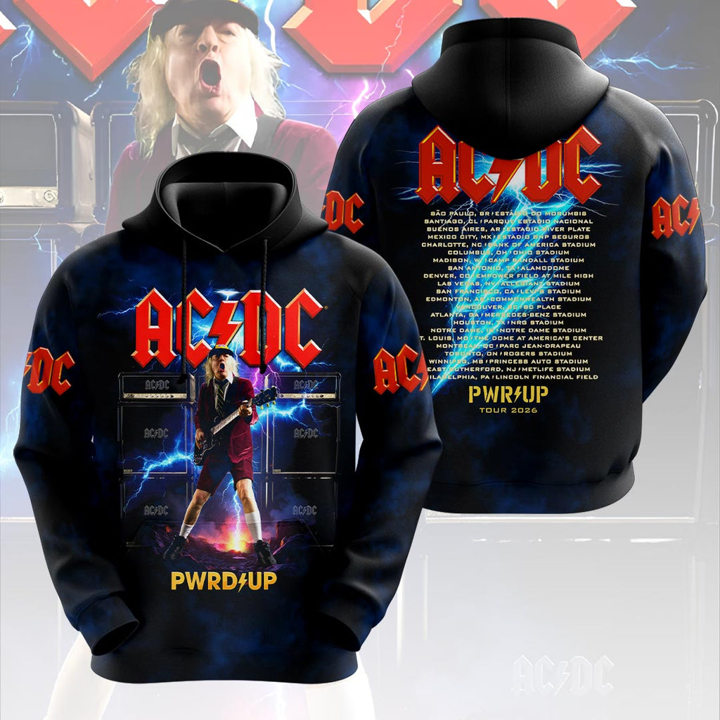 AC/DC World Tour 2026 3D Apparel – HOATT20093