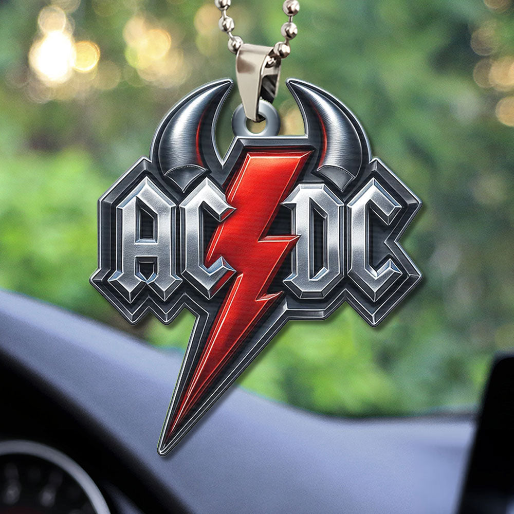 AC/DC Custom shape 1-sided Acrylic Car Ornament – TMTHU1962