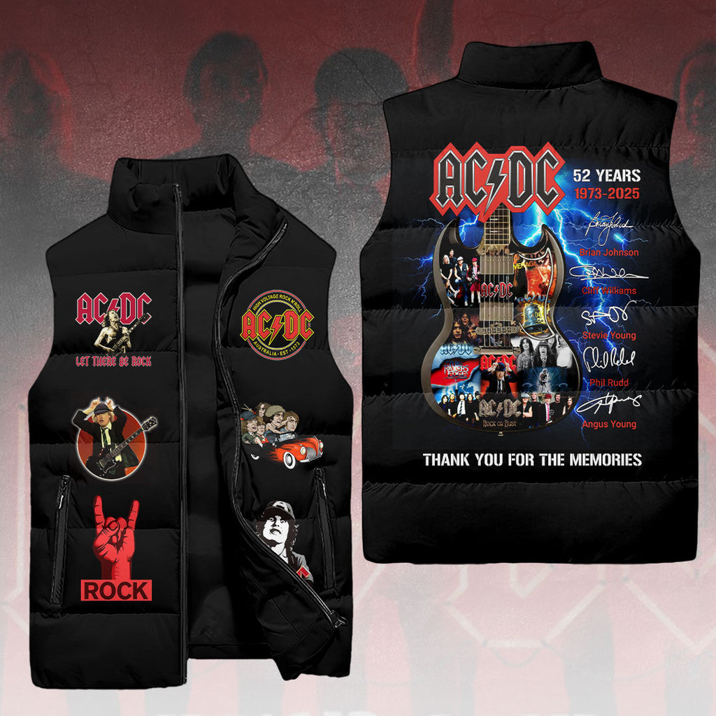 AC/DC 3D Sleeveless Down Jacket – HOATT15033
