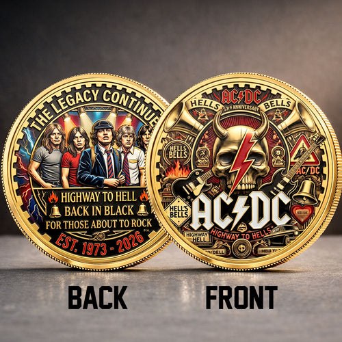 AC/DC 53rd Anniversary 2026 Commemorative Coin – TMTHU5165