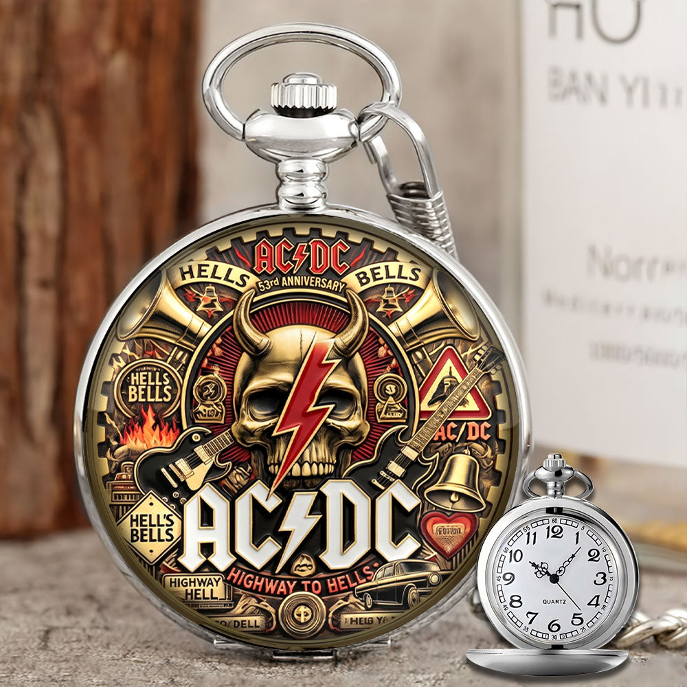 AC/DC 53rd Anniversary 2026 Pocket Watch – TMTHU7103