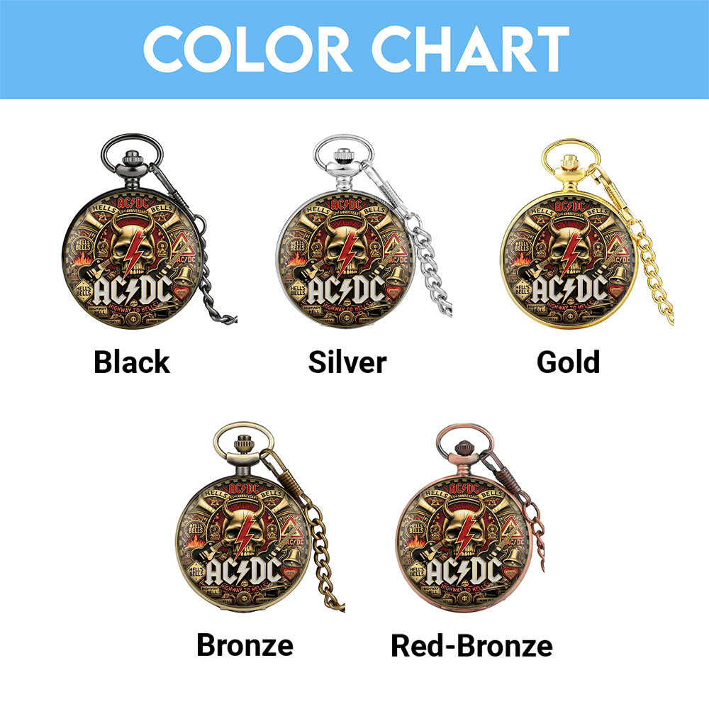 AC/DC 53rd Anniversary 2026 Pocket Watch – TMTHU7103