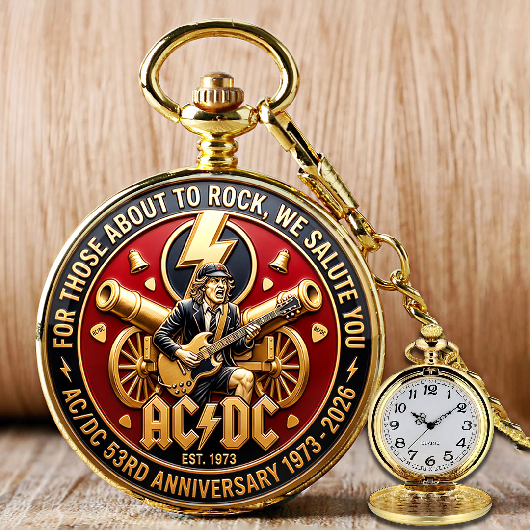 AC/DC 53rd Anniversary Pocket Watch – HOATT16642