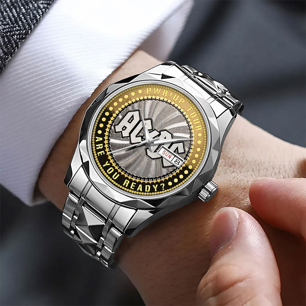 AC/DC Alloy Luxury Quartz Watch – MAITM 12100