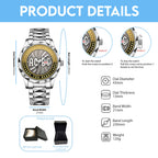 AC/DC Alloy Luxury Quartz Watch – MAITM 12100