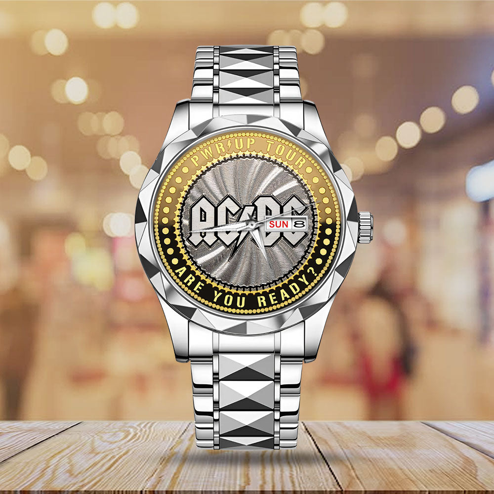 AC/DC Alloy Luxury Quartz Watch – MAITM 12100