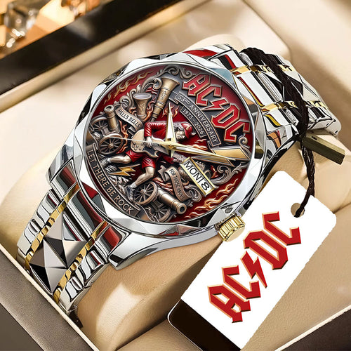 AC/DC Alloy Luxury Quartz Watch – TANTN20552