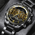 AC/DC Black Stainless Steel Watch – ANHNV 6161