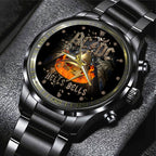 AC/DC Black Stainless Steel Watch – GNE 1089