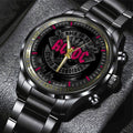 AC/DC Black Stainless Steel Watch – GNE 2215