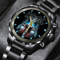 AC/DC Black Stainless Steel Watch – GNE 738