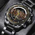 AC/DC Black Stainless Steel Watch – GNE 1222