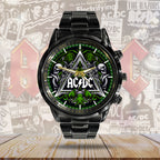 AC/DC Black Stainless Steel Watch – GNE 700