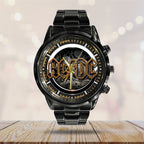 AC/DC Black Stainless Steel Watch – GNE 1222