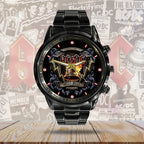 AC/DC Black Stainless Steel Watch – GNE 743