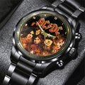 AC/DC Black Stainless Steel Watch – MAITM 7354