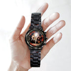 AC/DC Black Stainless Steel Watch – MAITM 7449