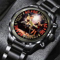 AC/DC Black Stainless Steel Watch – MAITM 7449