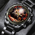 AC/DC Black Stainless Steel Watch – MAITM 7449
