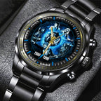 AC/DC Black Stainless Steel Watch – GNE 2134