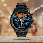 AC/DC Black Stainless Steel Watch – TANTN 12281