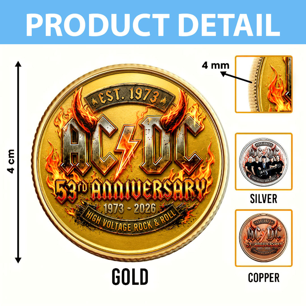 AC/DC Commemorative Coin – HOATT20105