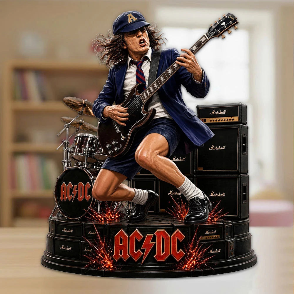AC/DC Custom Shape Acrylic Plaque – GNE8573
