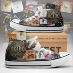 AC/DC High Top Canvas Shoes – TMTHU9474