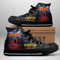 AC/DC High Top Canvas Shoes – HOATT 7849