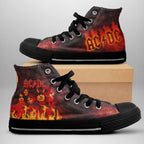 AC/DC High Top Canvas Shoes – NGHIAVT 1077