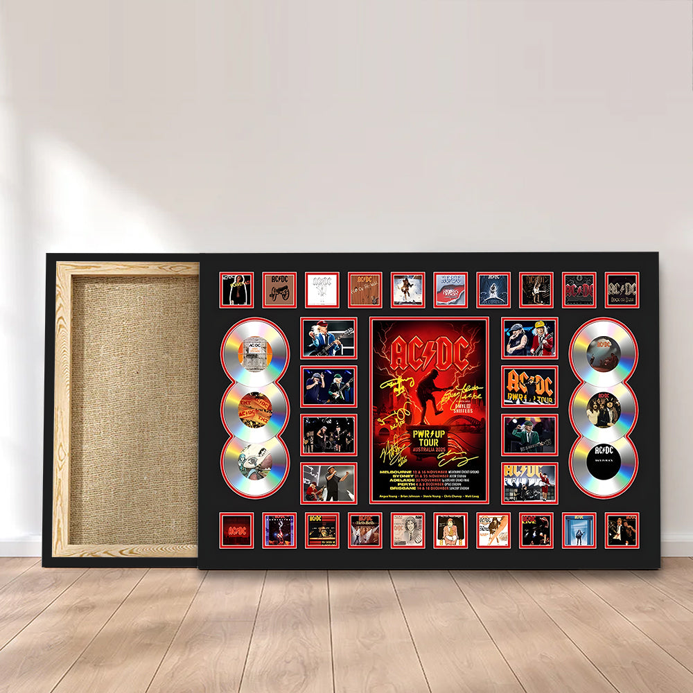 AC/DC PWR UP Tour 2025 Australia Rectangle Canvas With Inner Frame – MAITM13766