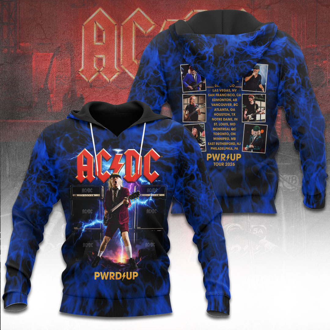 AC/DC Tour 2026 3D Apparel – TANTN24908