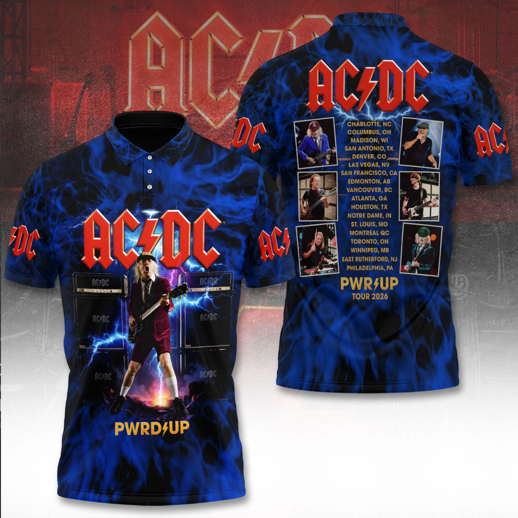 AC/DC Tour 2026 3D Apparel – TANTN24908