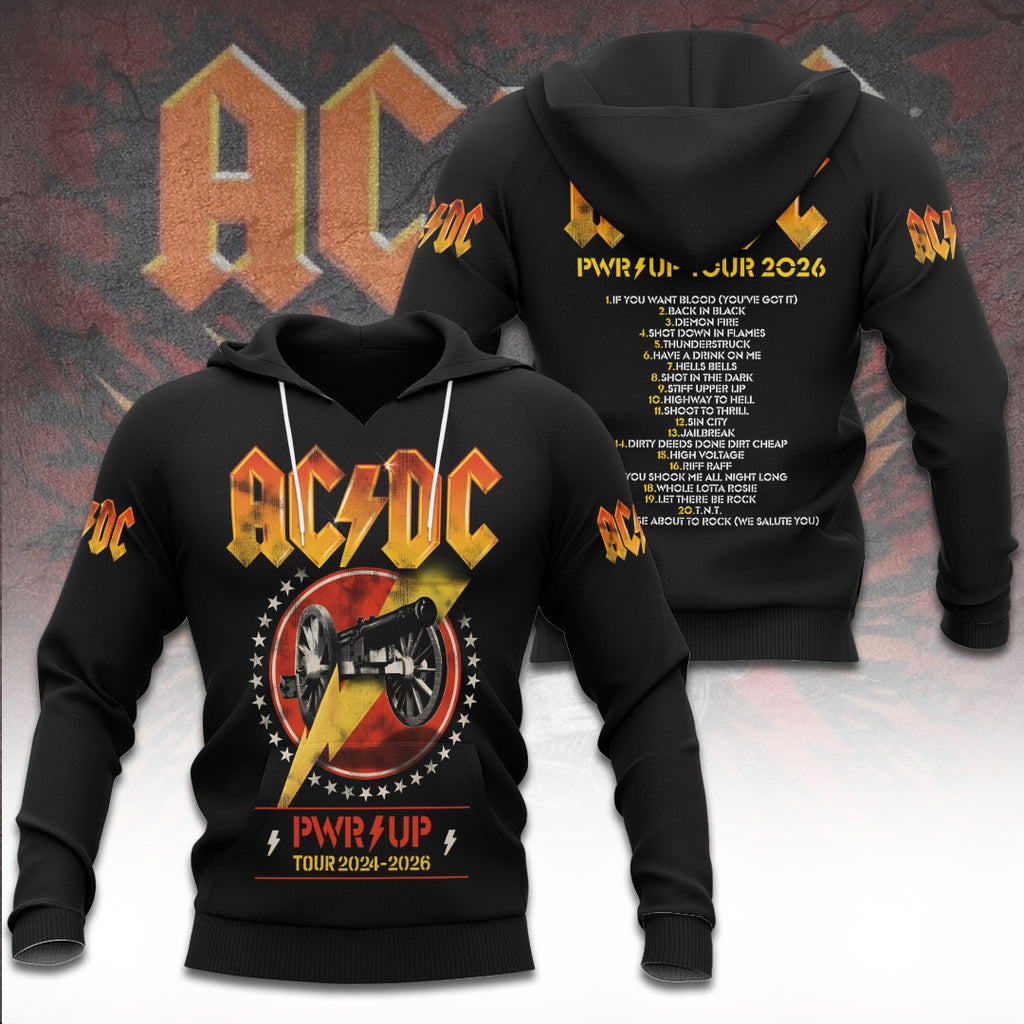 AC/DC Tour 2026 3D Apparel – TANTN24911