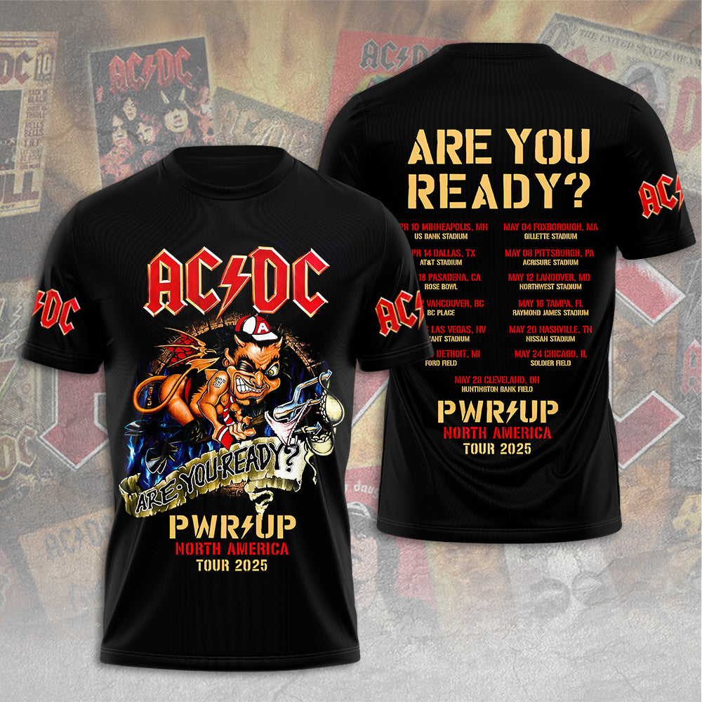 AC/DC 3D Apparel – MAITM 9563