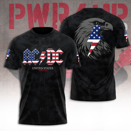 AC/DC USA PWR UP Tour 3D Apparel – TANTN24224